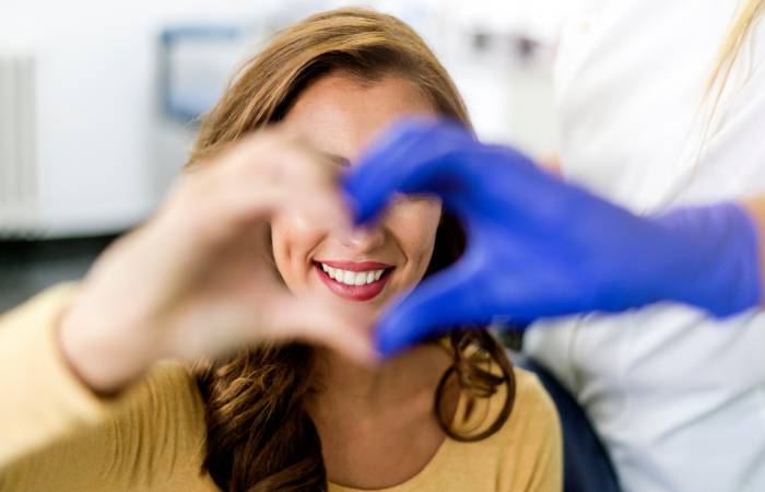 Happy patient
